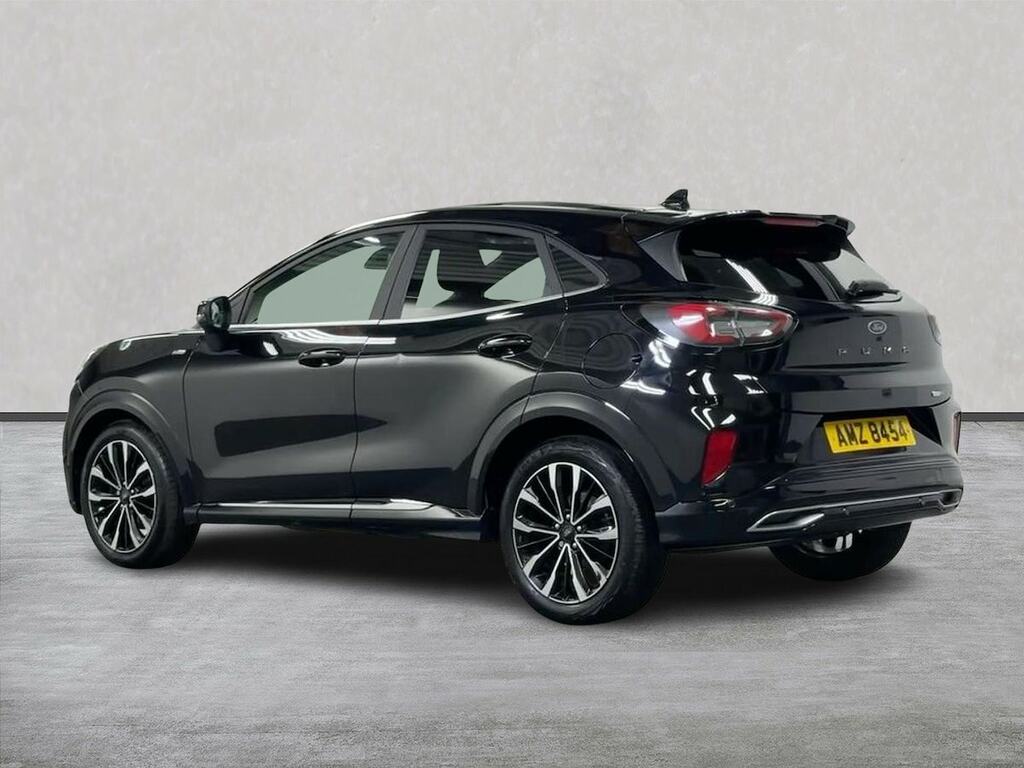 Ford Puma 1.0T Ecoboost Mhev St-line Vignale Suv AMZ8454 Black #2