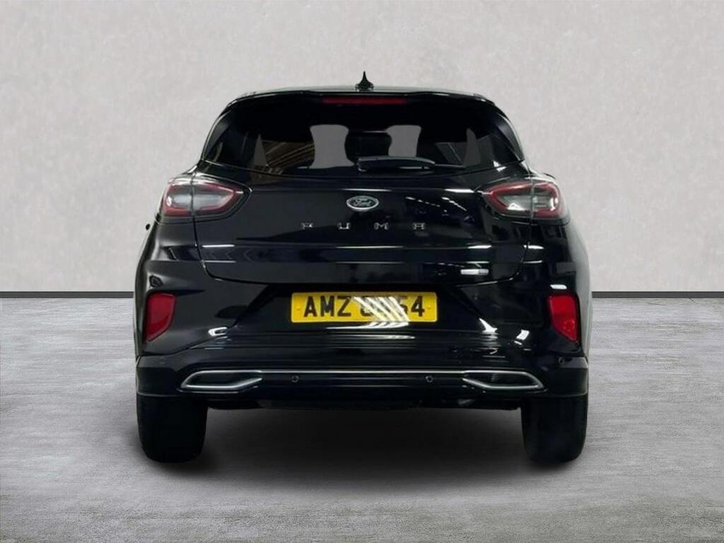 Ford Puma 1.0T Ecoboost Mhev St-line Vignale Suv AMZ8454 Black #4