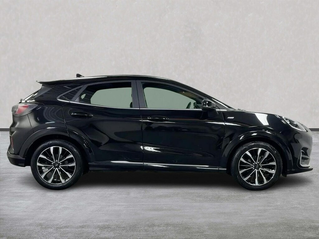 Ford Puma 1.0T Ecoboost Mhev St-line Vignale Suv AMZ8454 Black #3