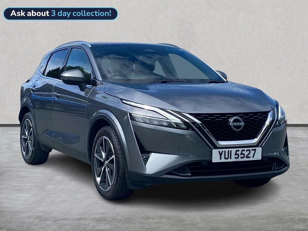 Nissan Qashqai Nissan Qashqai Tekna Dig-t Mhev YUI5527 Grey