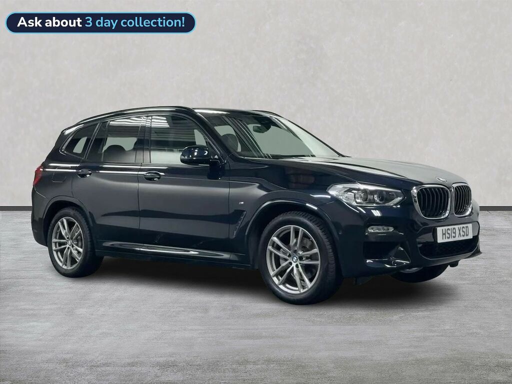 BMW X3 2.0 20D M Sport Suv Xdrive Euro 6 Black