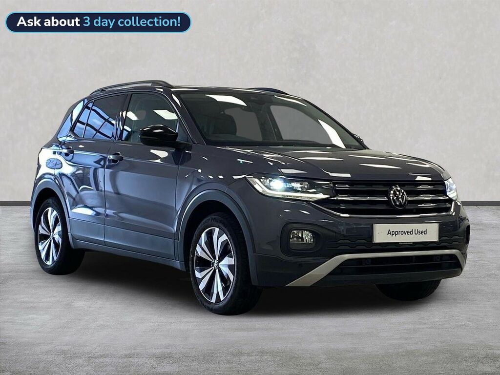 Volkswagen T-Cross 1.0 Tsi Black Edition Suv Euro 6 Grey