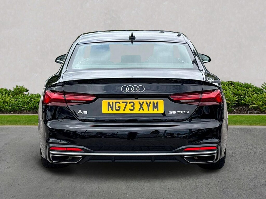 Audi A5 2.0 Tfsi 35 Sport Coupe S Tronic Euro 6 NG73XYM Black #4