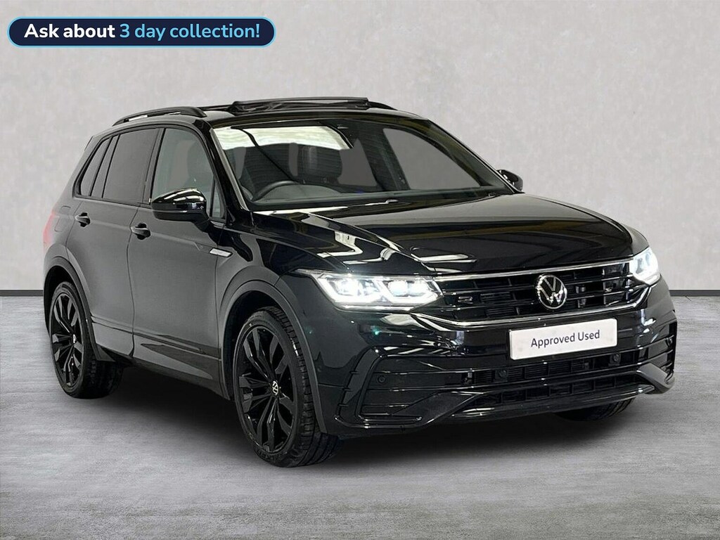 Volkswagen Tiguan 1.5 Tsi Black Edition Suv Dsg Euro 6 S WR24OAL Black