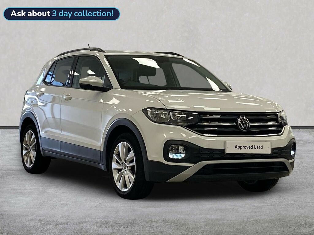 Volkswagen T-Cross 1.0 Tsi Se Suv Euro 6 Ss 95 ND23UVJ White