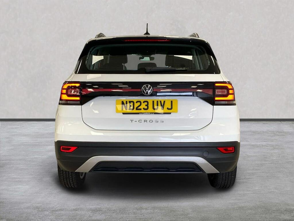Volkswagen T-Cross 1.0 Tsi Se Suv Euro 6 Ss 95 ND23UVJ White #4