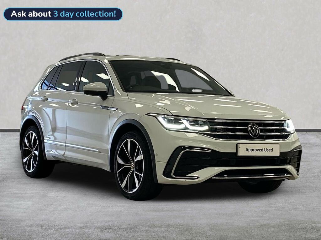Volkswagen Tiguan 2.0 Tdi R-line Suv Dsg 4Motion Euro 6 ND72XAR White