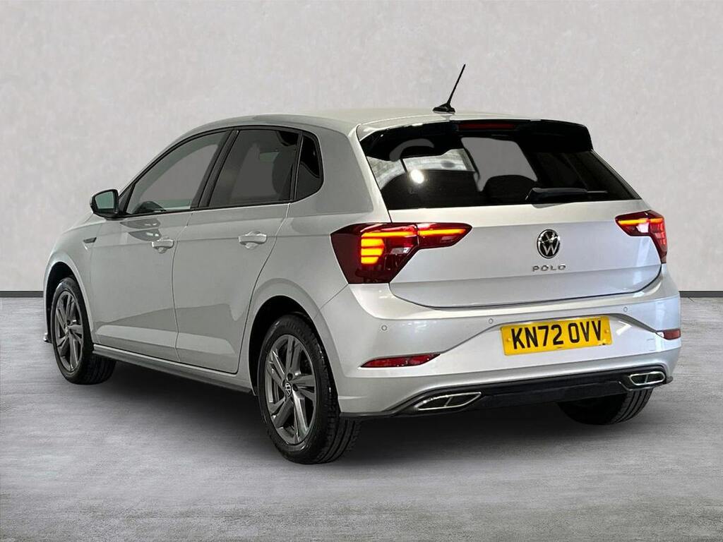 Volkswagen Polo 1.0 Tsi R-line Hatchback Dsg Euro 6 S Silver