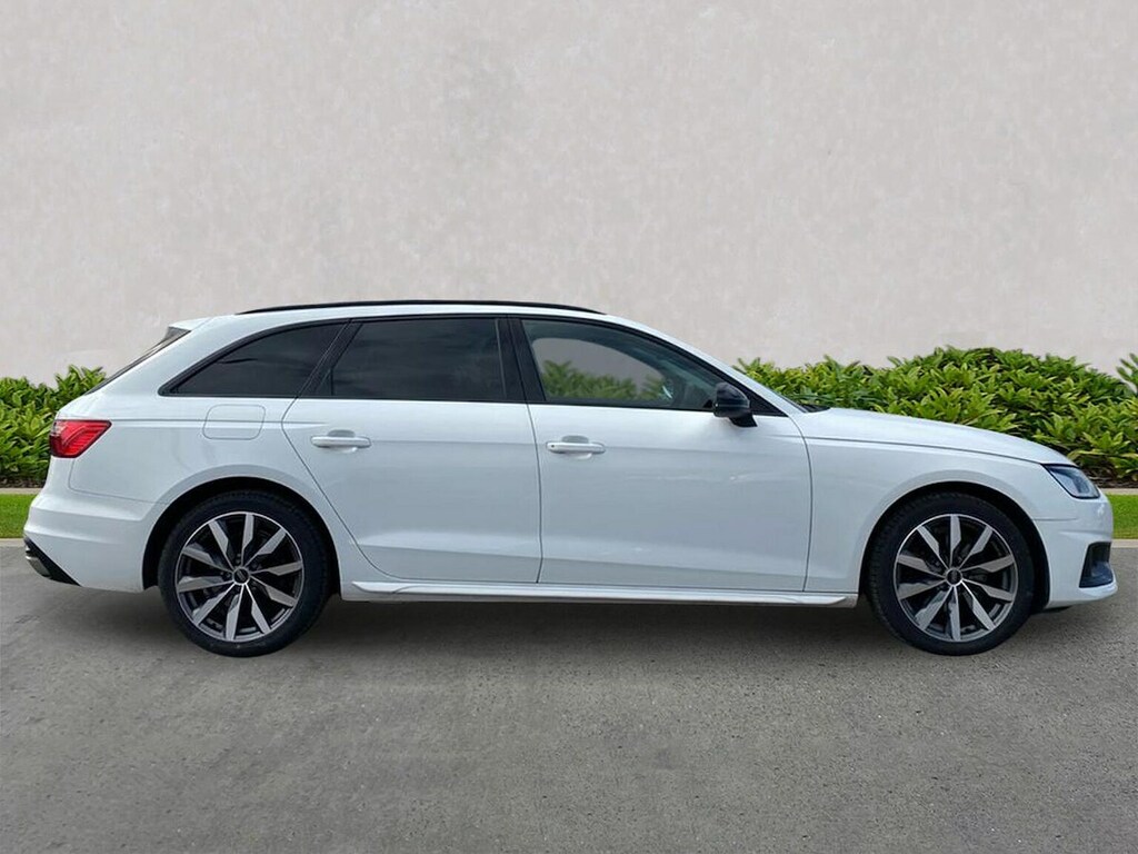 Audi A4 2.0 Tfsi 35 Sport Edition Estate S Tron SB22SDU White #3