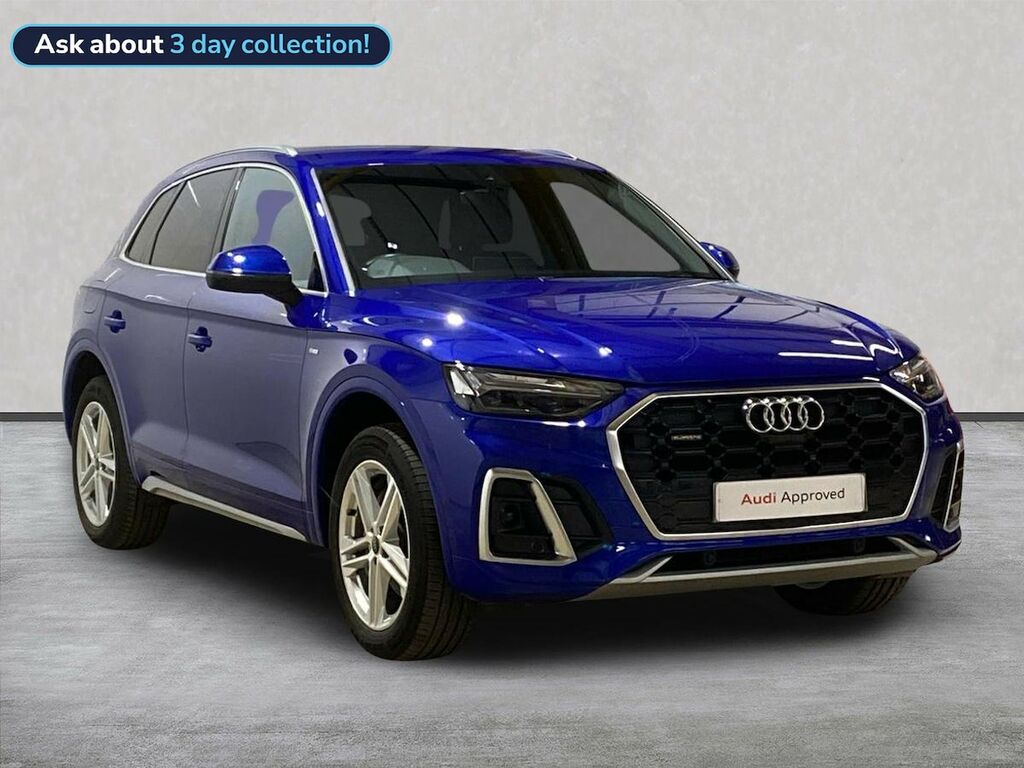 Audi Q5 2.0 Tdi 40 S Line Suv S Tronic Quattro Blue