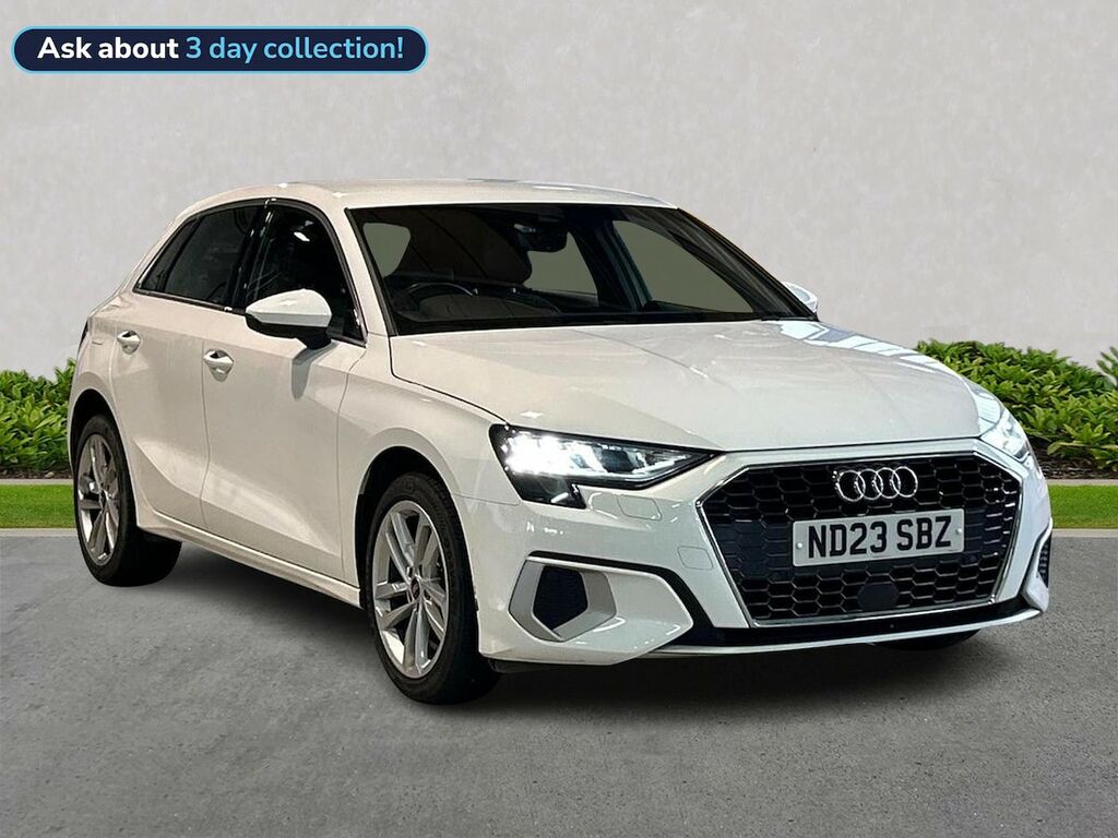 Audi A3 1.0 Tfsi 30 Sport Sportback Euro White