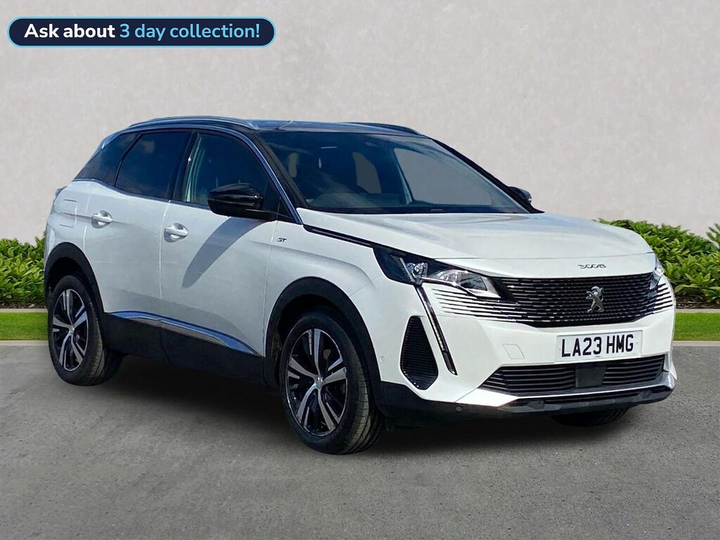 Peugeot 3008 1.5 Bluehdi Gt Eat8 White