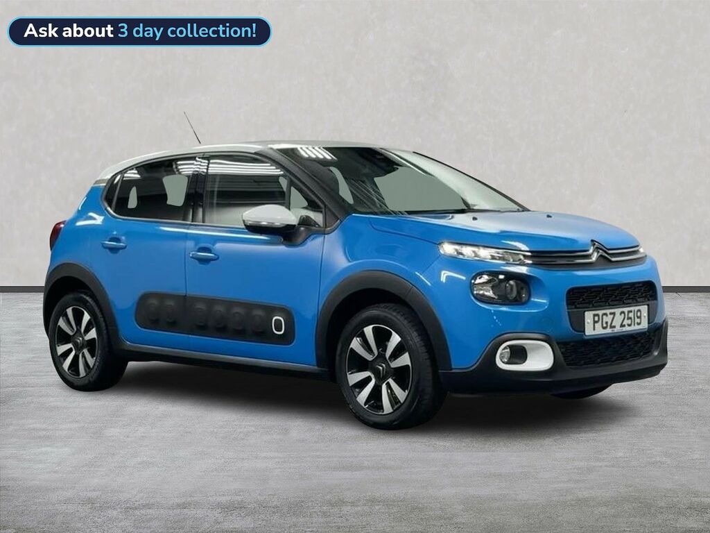 Citroen C3 1.2 Puretech Flair Hatchback Eat6 Euro Blue