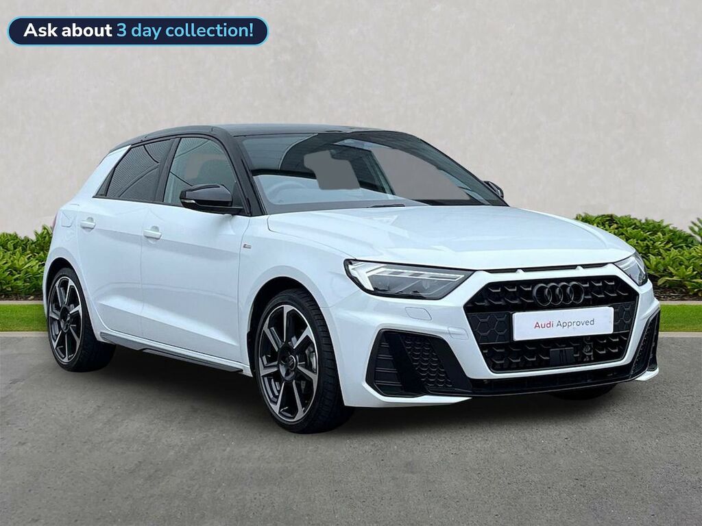 Audi A1 1.0 Tfsi 30 Black Edition Sportback S T White