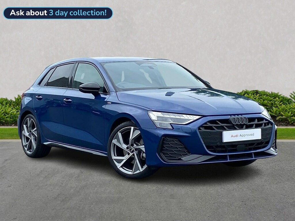 Audi A3 A3 Sportback Black Edition Tfsi 150 Ps S Tronic Blue