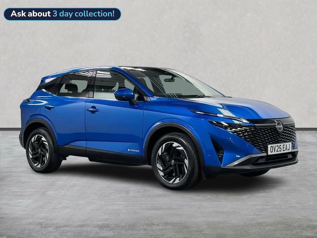 Nissan Qashqai 1.5 H E-power N-connecta Suv Hybrid Aut OV25EAJ Blue