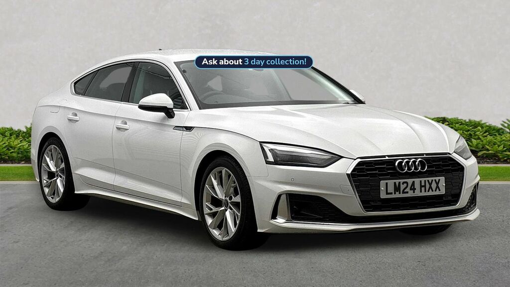 Audi A5 2.0 Tfsi 35 Sport Sportback S Tronic Eu LM24HXX White