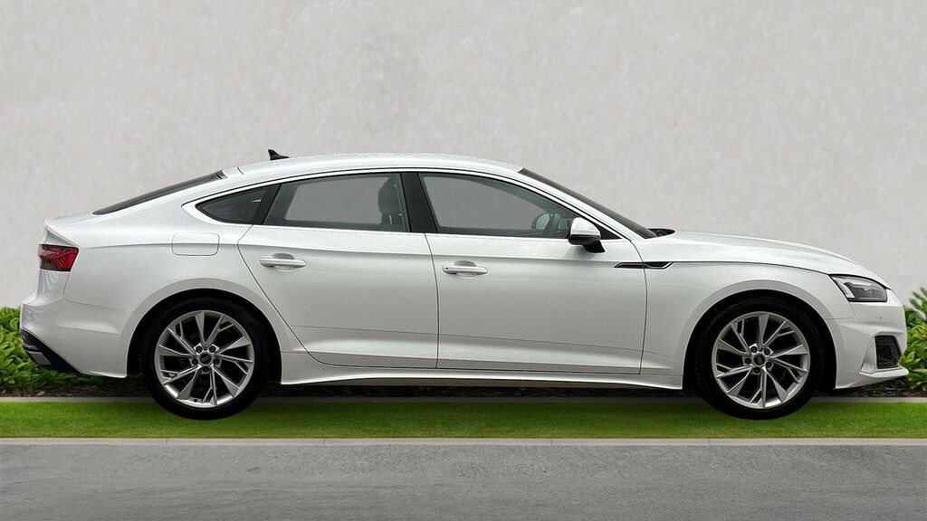 Audi A5 2.0 Tfsi 35 Sport Sportback S Tronic Eu LM24HXX White #3