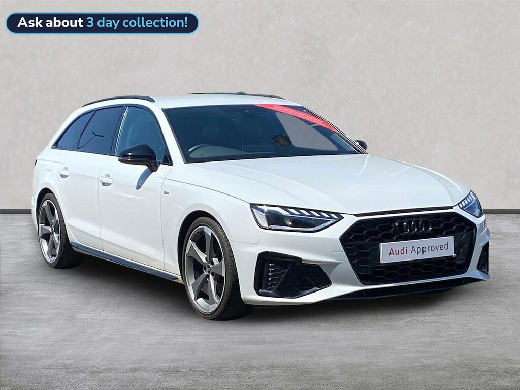 Audi A4 35 Tdi Black Edition S Tronic SJ24KWY White
