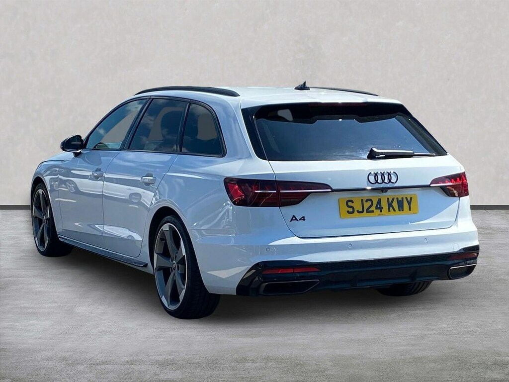 Audi A4 35 Tdi Black Edition S Tronic SJ24KWY White #2