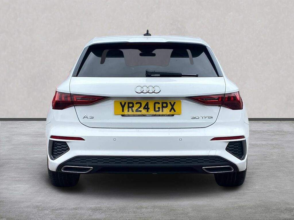 Audi A3 1.0 Tfsi 30 S Line Sportback Eur YR24GPX White #4