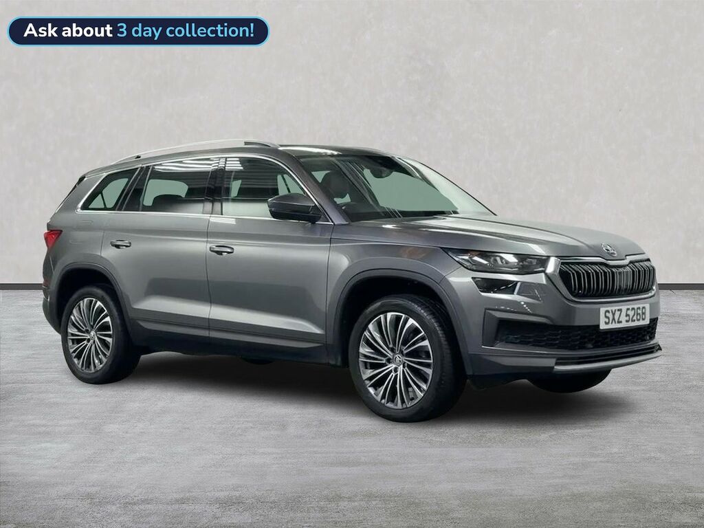Skoda Kodiaq 1.5 Tsi Act Se L Executive Suv Dsg Euro SXZ5268 Grey