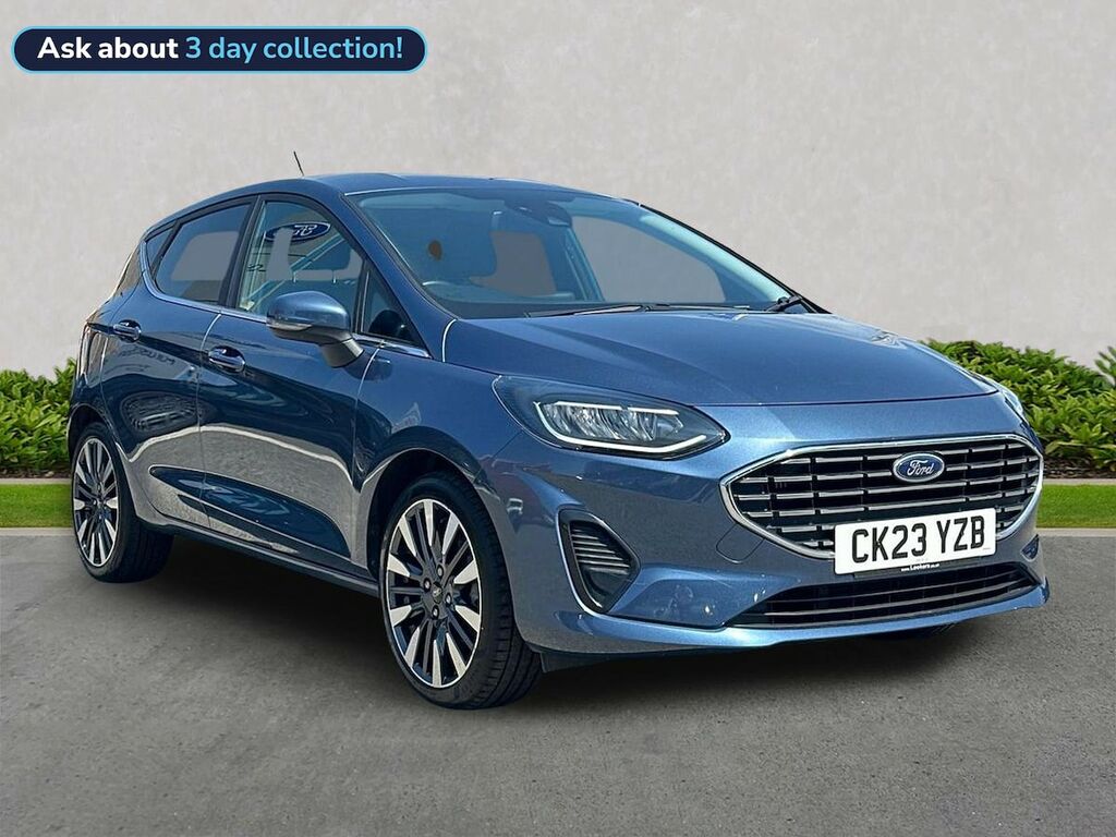 Ford Fiesta 1.0T Ecoboost Titanium X Hatchback Manu Blue