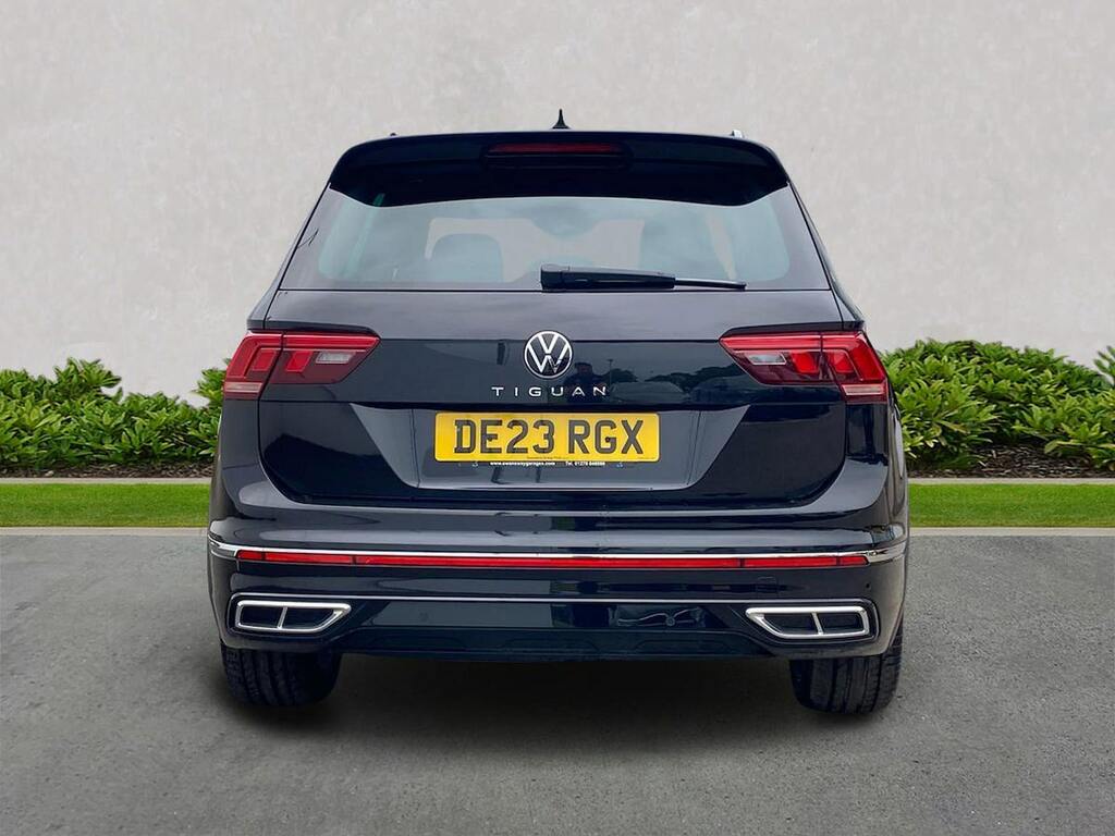 Volkswagen Tiguan 2.0 Tdi R-line Suv Dsg Euro 6 Ss 15 DE23RGX Black #4