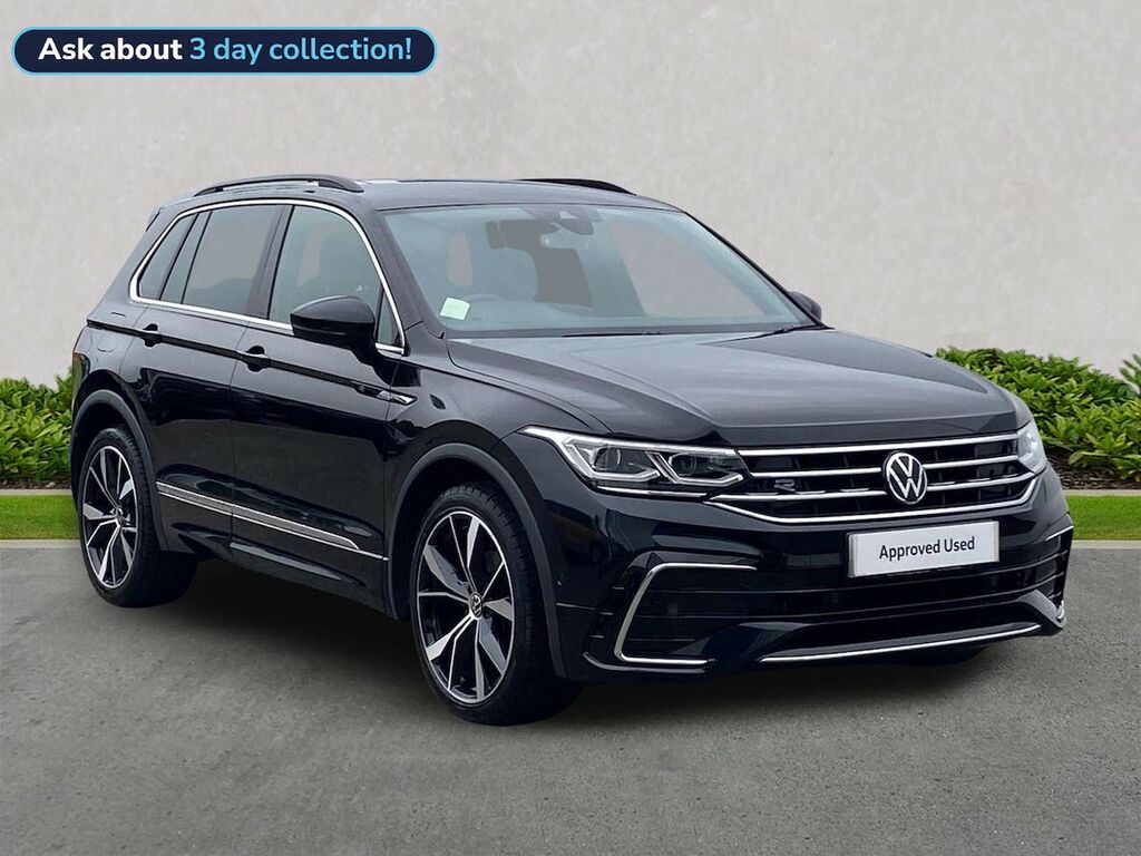 Volkswagen Tiguan 2.0 Tdi R-line Suv Dsg Euro 6 Ss 15 DE23RGX Black