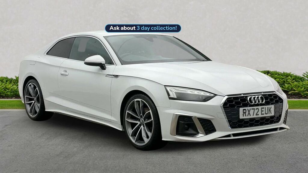 Audi A5 2.0 Tdi 35 S Line Coupe S Tronic Euro 6 White