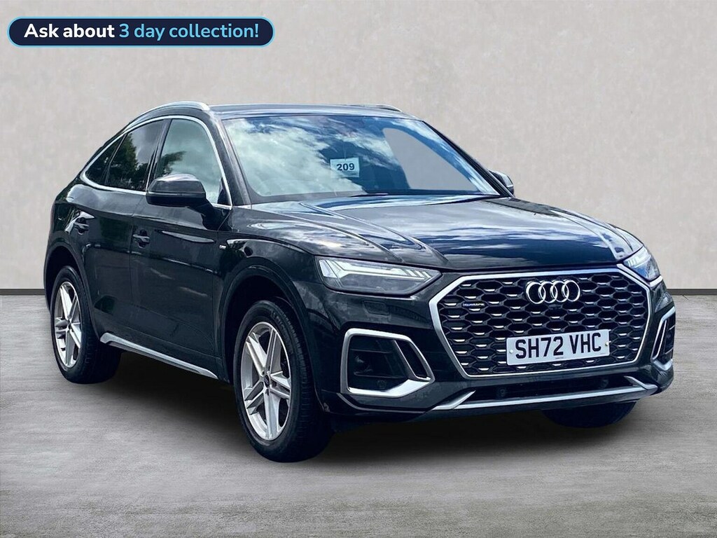 Audi Q5 2.0 Tdi 40 S Line Sportback S Tronic Qu SH72VHC Black