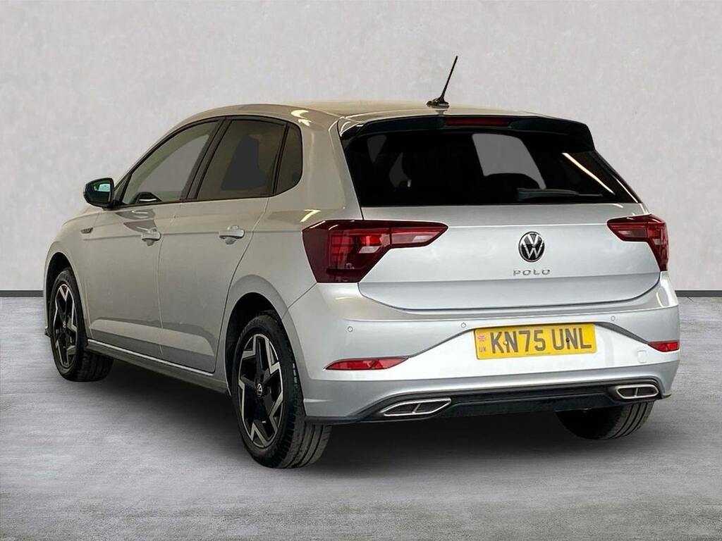 Volkswagen Polo 1.0 Tsi R-line Hatchback Dsg Euro 6 S Silver