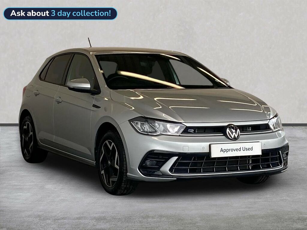 Volkswagen Polo 1.0 Tsi R-line Hatchback Dsg Euro 6 S KN75UNL Silver