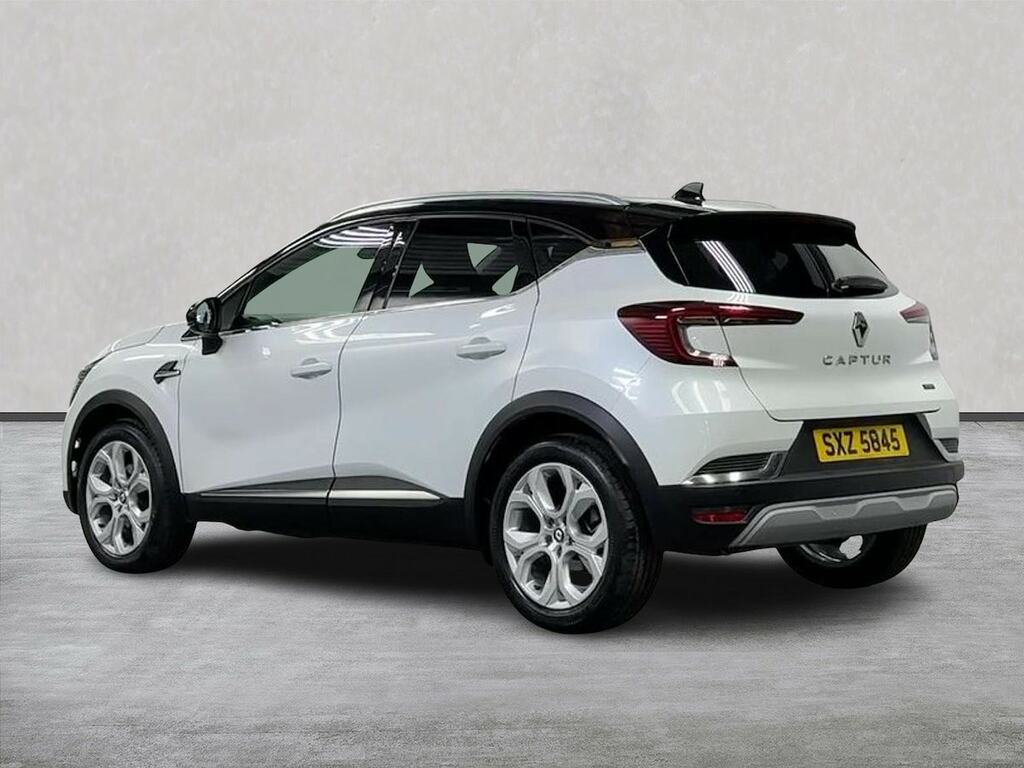 Renault Captur 1.6 E-tech Techno Suv Hybrid Euro SXZ5845 White #2