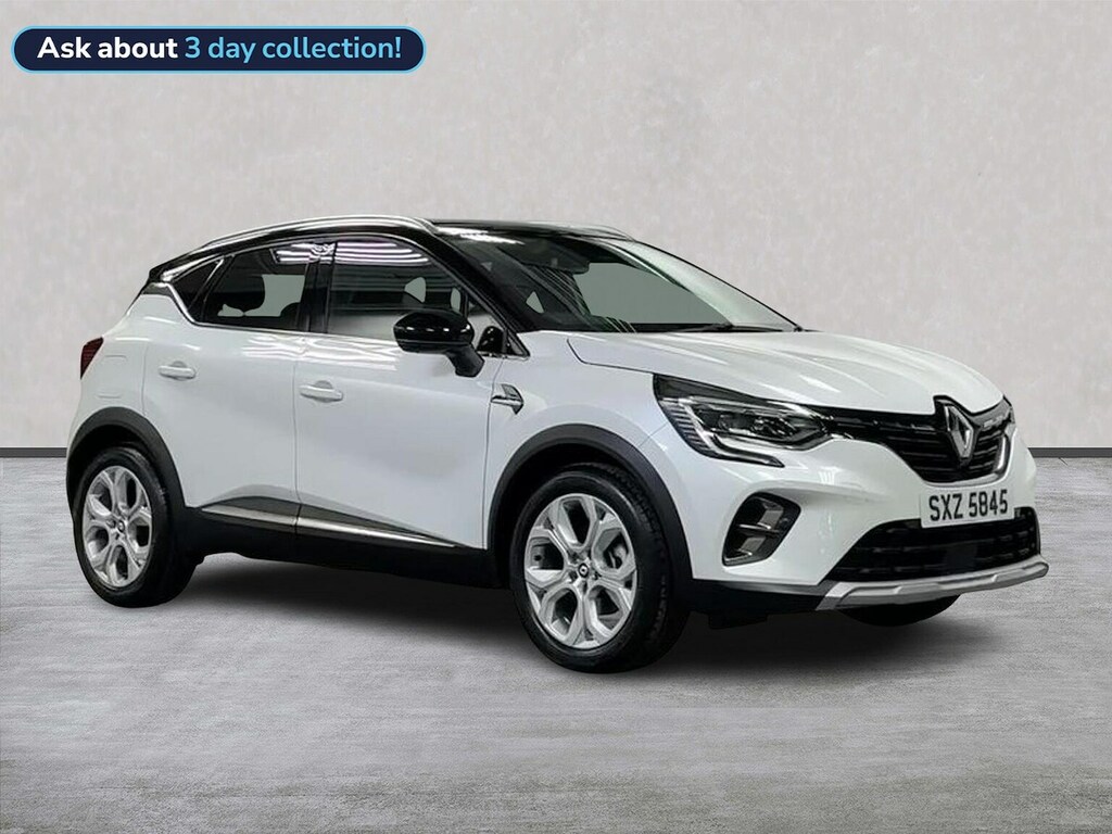 Renault Captur 1.6 E-tech Techno Suv Hybrid Euro White