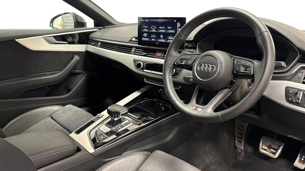 Audi A5 2.0 Tfsi 35 S Line Coupe S Tronic Euro BW72JYD Black #6