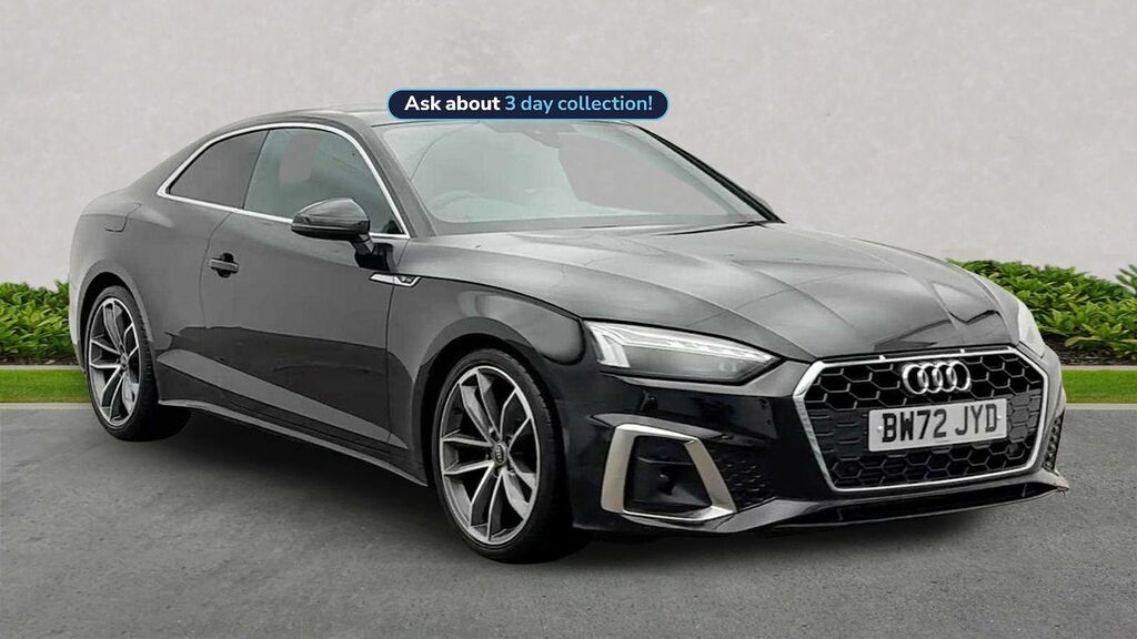 Audi A5 2.0 Tfsi 35 S Line Coupe S Tronic Euro Black