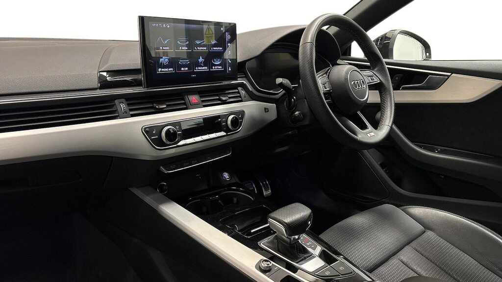 Audi A5 2.0 Tfsi 35 S Line Coupe S Tronic Euro BW72JYD Black #5