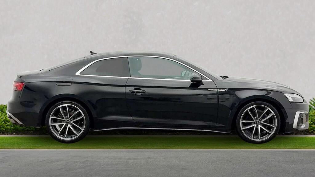 Audi A5 2.0 Tfsi 35 S Line Coupe S Tronic Euro BW72JYD Black #3