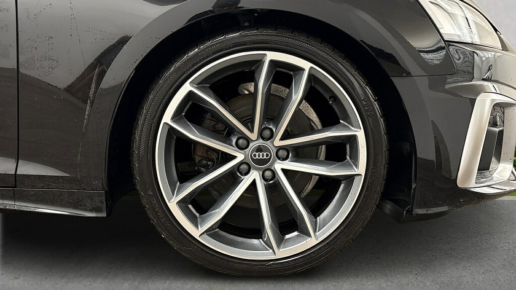 Audi A5 2.0 Tfsi 35 S Line Coupe S Tronic Euro BW72JYD Black #4