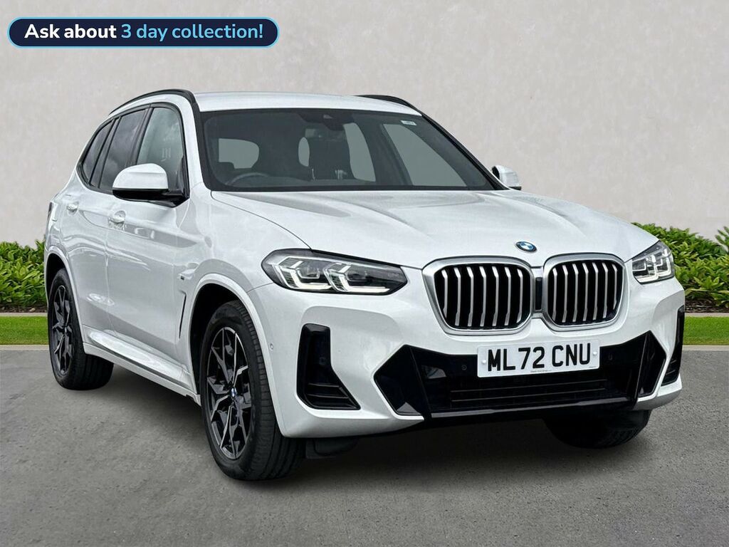 BMW X3 2.0 20D Mht M Sport Suv Hybrid Xdr White