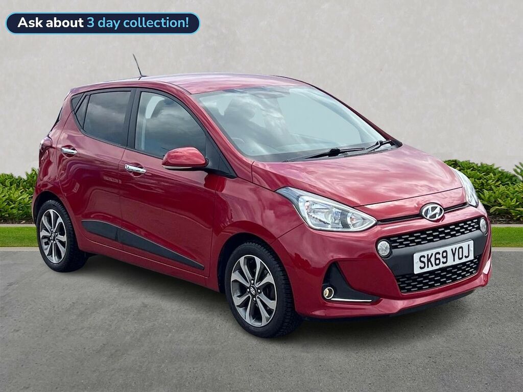 Hyundai I10 1.2 Premium Se Hatchback Euro 6 8 SK69YOJ Red