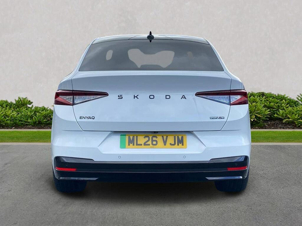 Skoda ENYAQ 210Kw 85X Sportline 82Kwh 4X4 ML26VJM White #5