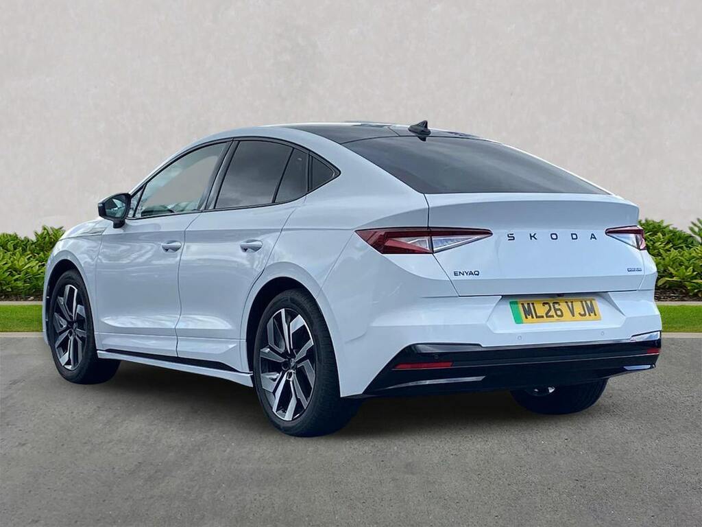 Skoda ENYAQ 210Kw 85X Sportline 82Kwh 4X4 ML26VJM White #3