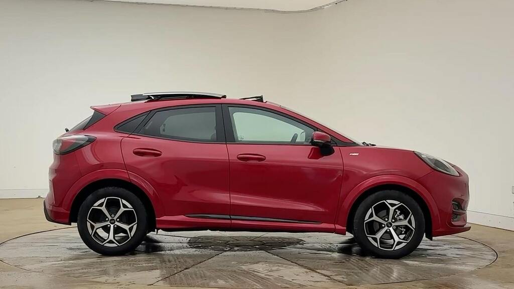 Ford Puma 1.0T Ecoboost Mhev St-line Suv Hybrid D EJ25PLU Red #3
