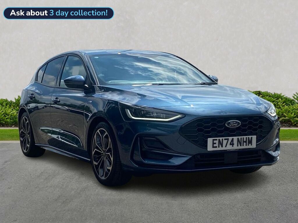 Ford Focus Focus St-line X 1.0L Ecoboost 125Ps Fwd 6 S Blue