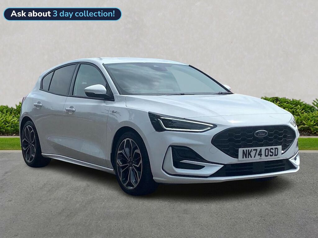 Ford Focus 1.0T Ecoboost Mhev St-line X Hatchback White