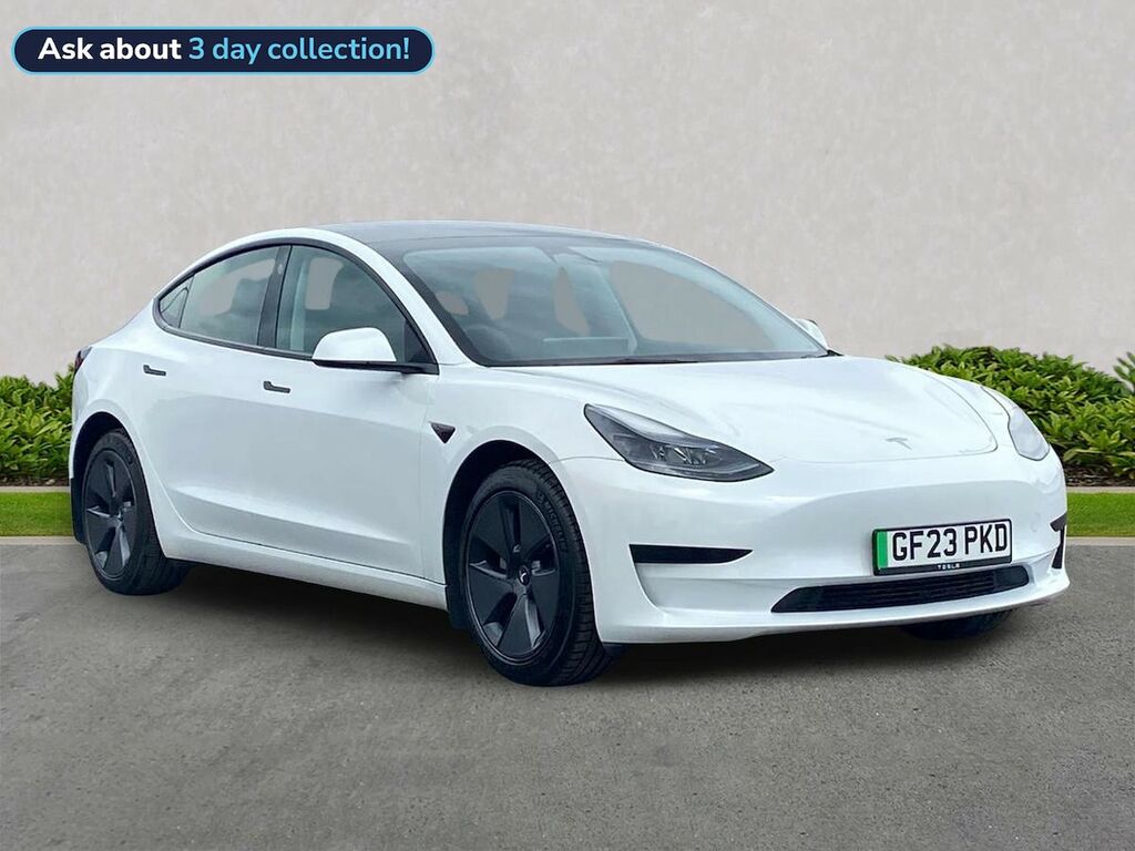 Tesla Model 3 Rwd 4dr Auto White