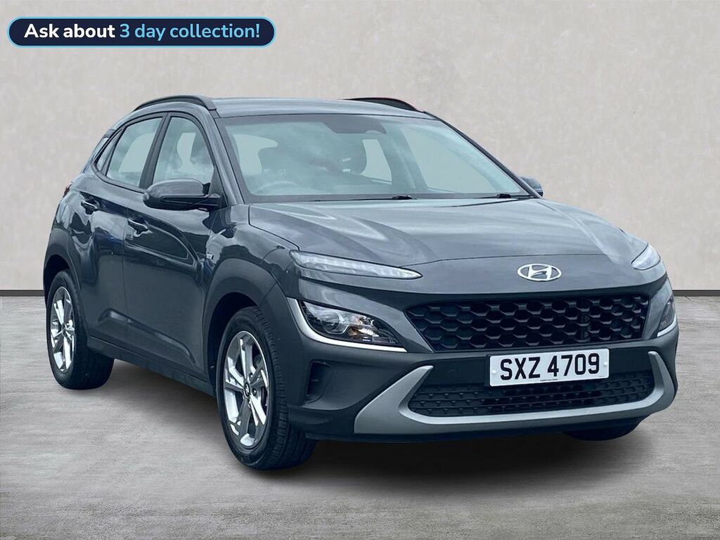 Hyundai Kona Kona 1.0 Tgdi 48V Mhev Se Connect Hatchback Grey