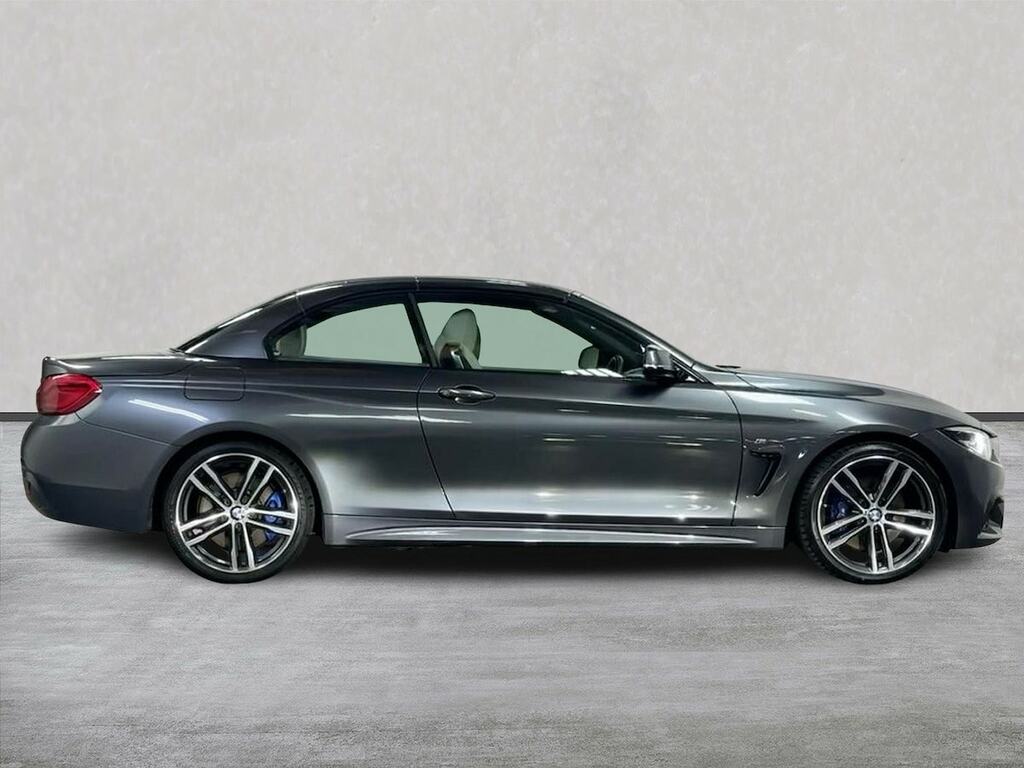 BMW 4 Series 2.0 420D M Sport Convertible Eur YK18KHT Grey #3
